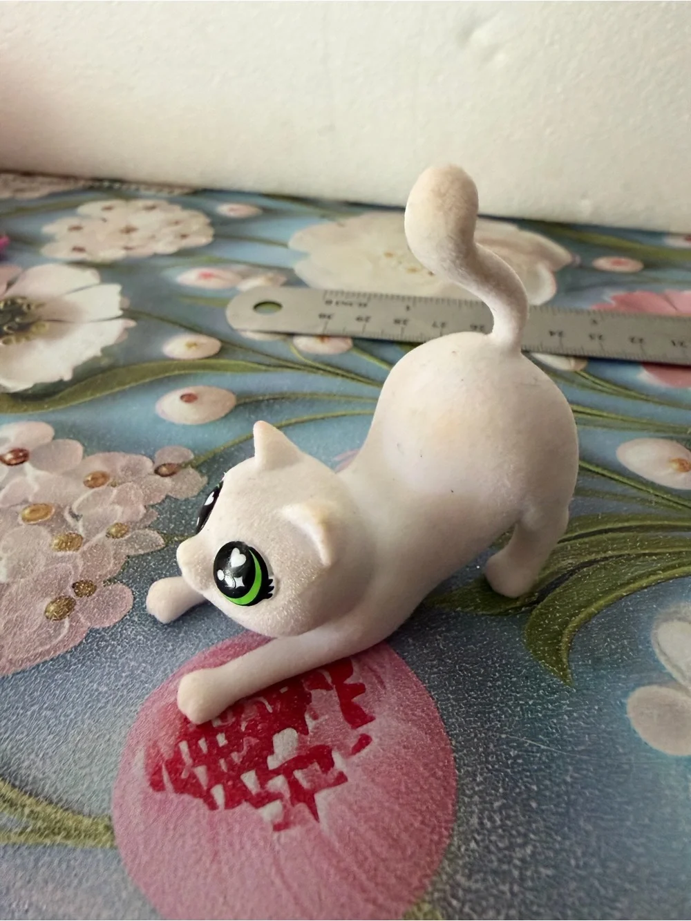 Crayola Scribble Scrubbie Cat Jake Green Eyes White Washable Fun Figure 2.5